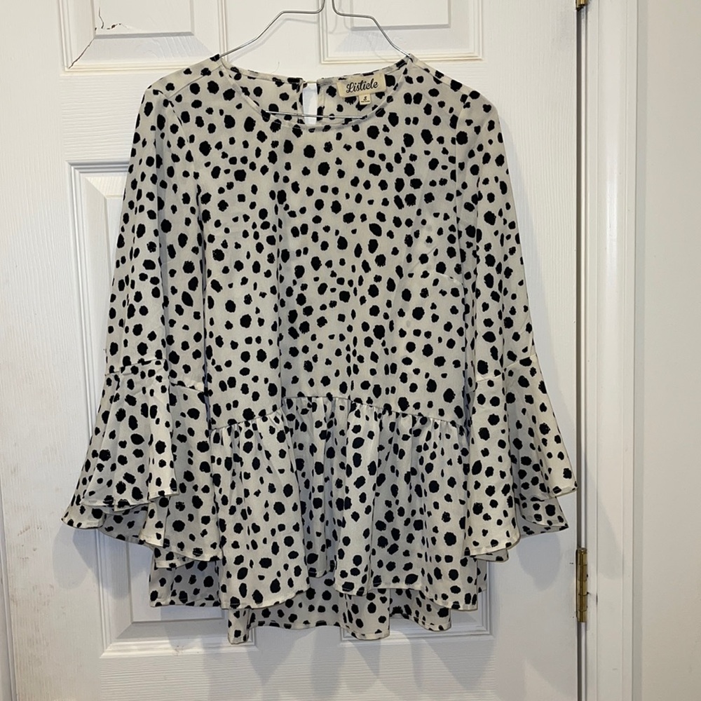 Dry goods flutter sleeve top